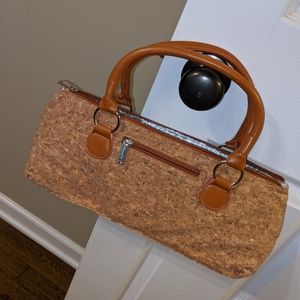 Cork Material, Insulated Wine Purse